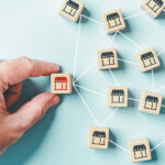 Home care franchise business network concept