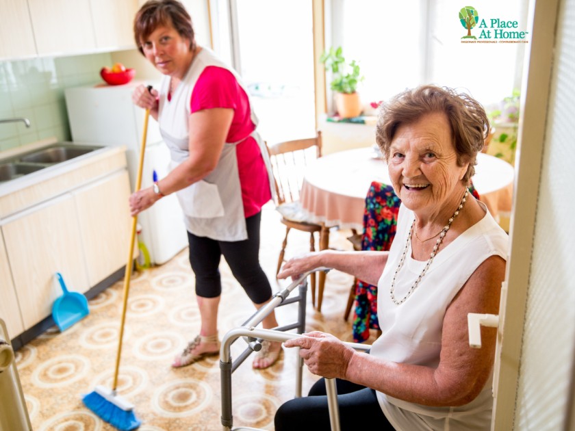 caregiver help with light housekeeping