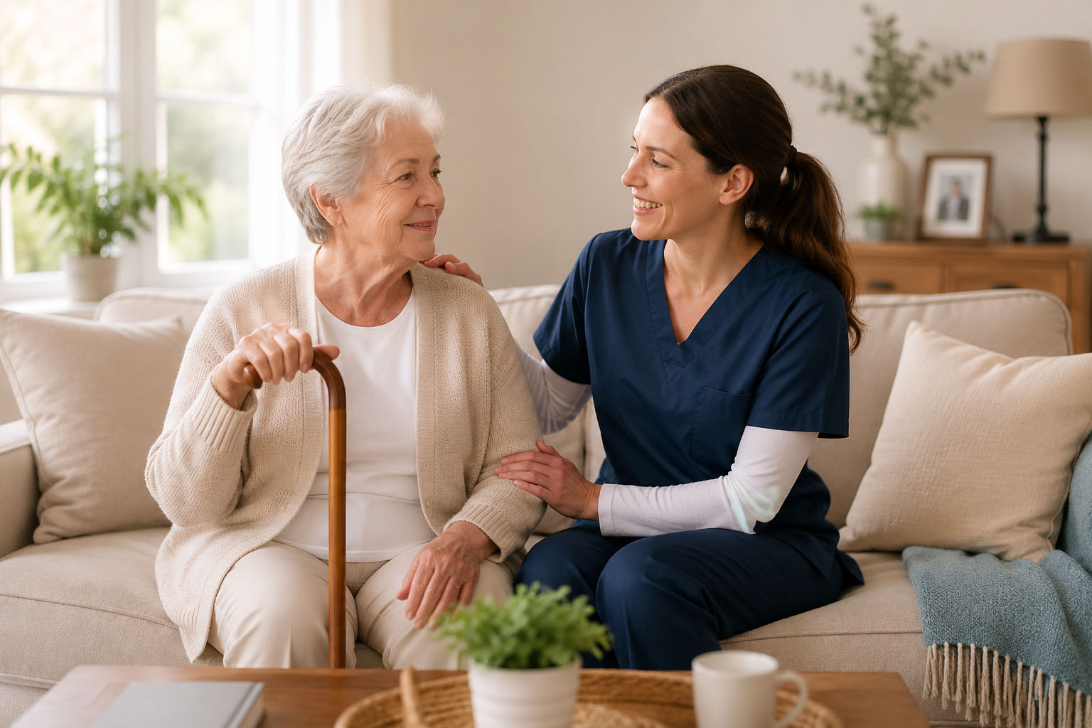 Warm Caregiver Connection