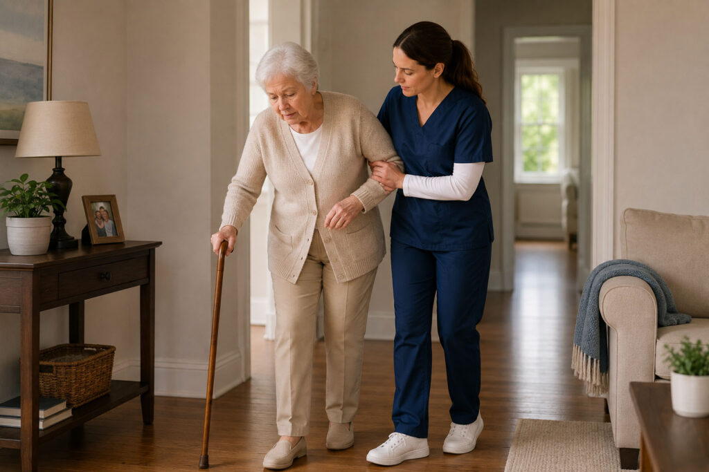 Why Do Seniors Lean to One Side When Walking
