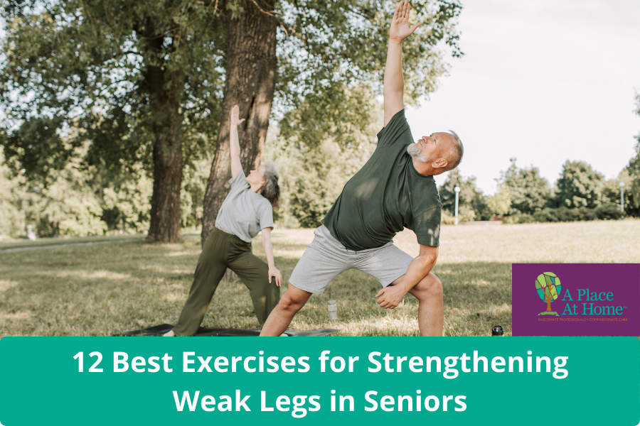 Leg Strengthening Exercises for Seniors - A Place At Home