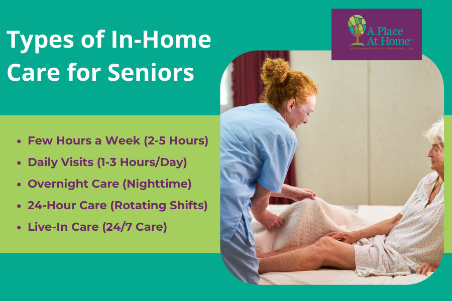 Types of In-Home Care for Seniors - A Place At Home