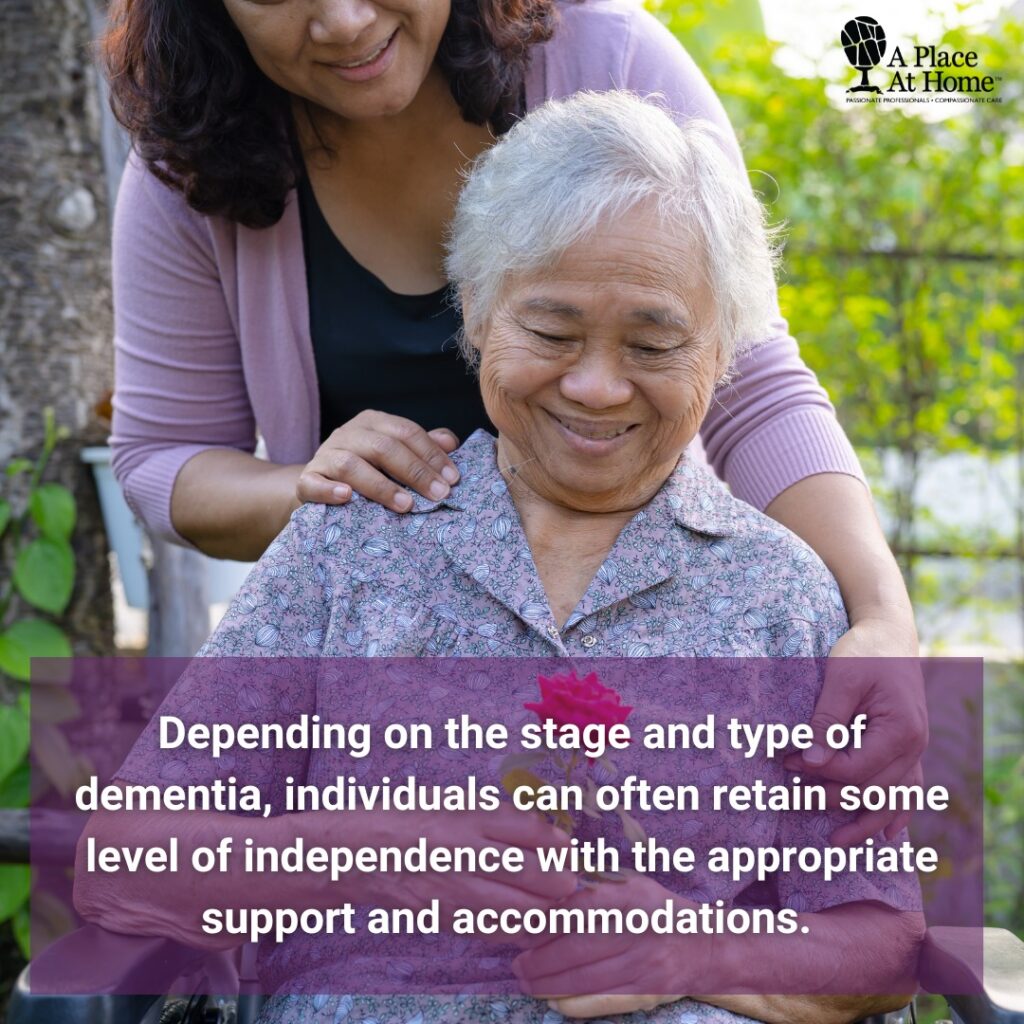 A Place At Home Pearland provides specialized Alzheimer's and dementia care Dementia Support in Pearland & South Houston