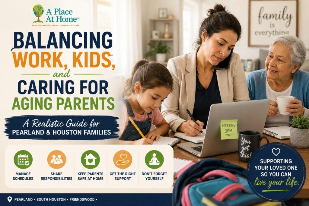 Balancing Work, Kids, and Caring for Aging Parents