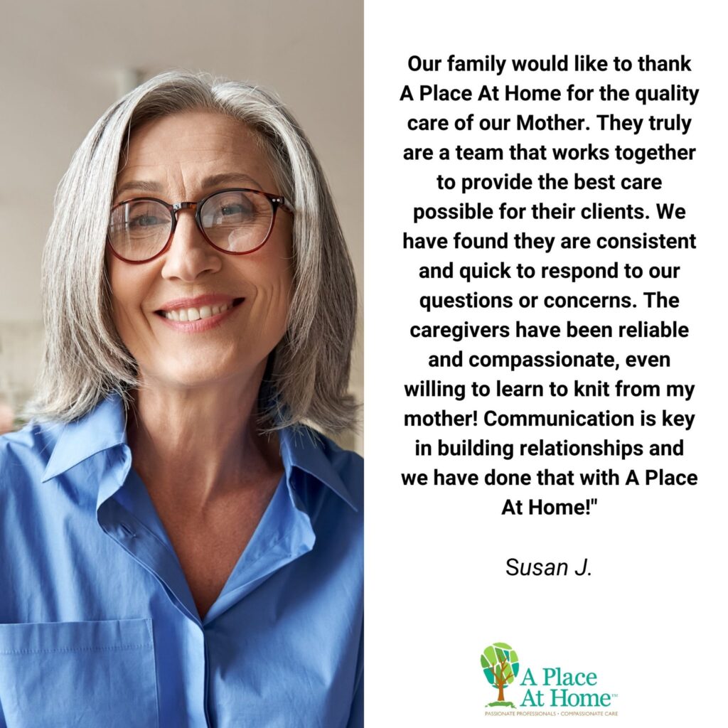 A Place At Home testimonial