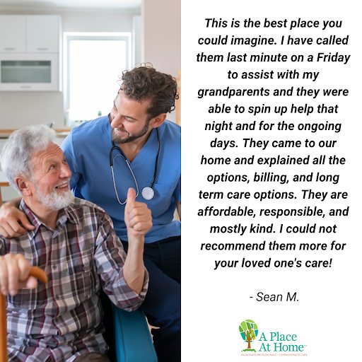 A Place At Home testimonial