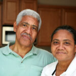 Senior Couple smiling