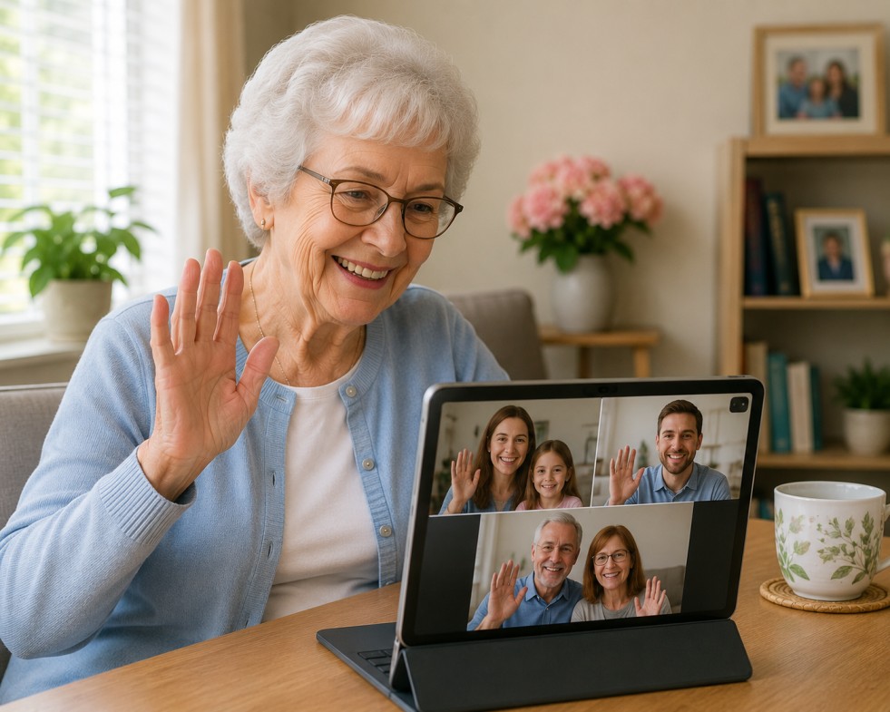 Video Calls With Family and Friends
