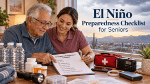 El Niño preparedness checklist for seniors in Las Vegas