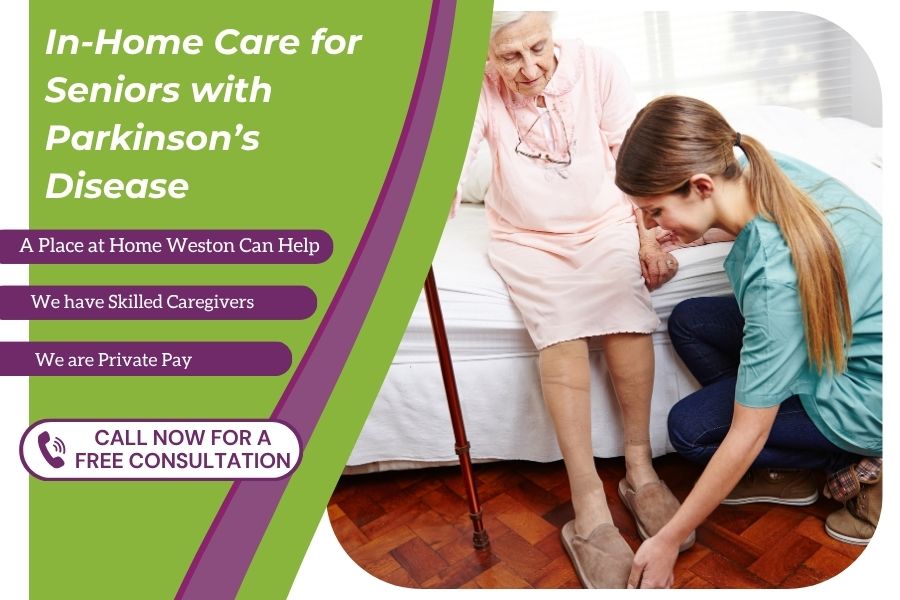 Schedule a Free Consultation With A Place at Home Weston For in home care for parkinsons patients and seniors