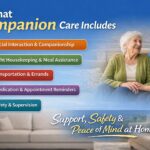 Companion care services for seniors