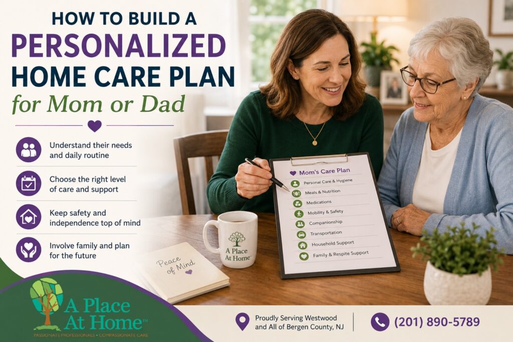 Personalized Home Care Plan