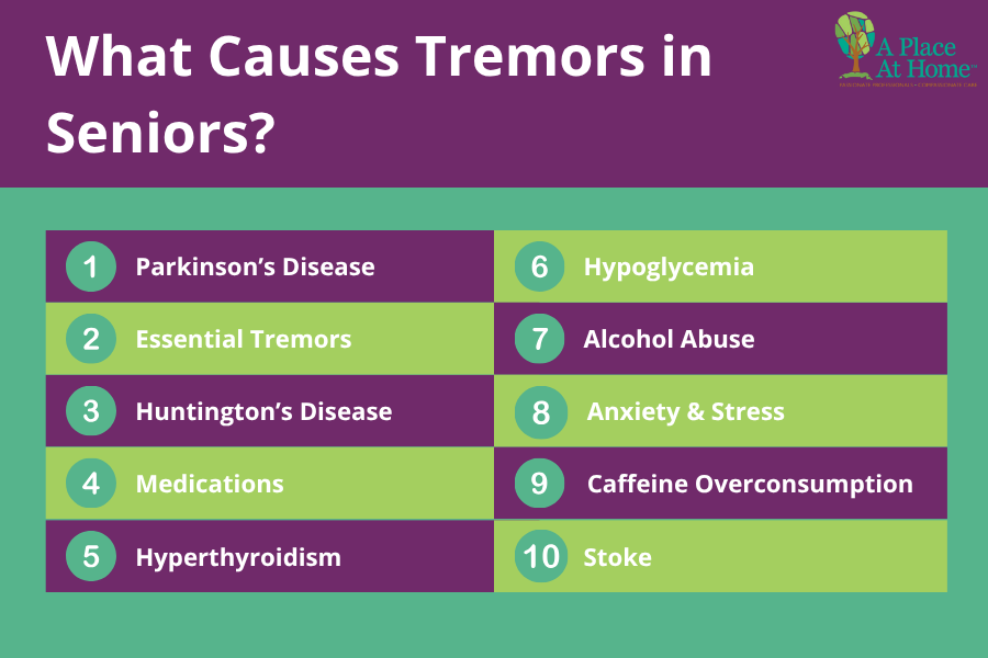 Causes of Tremors in Seniors and Older Adults - A Place At Home